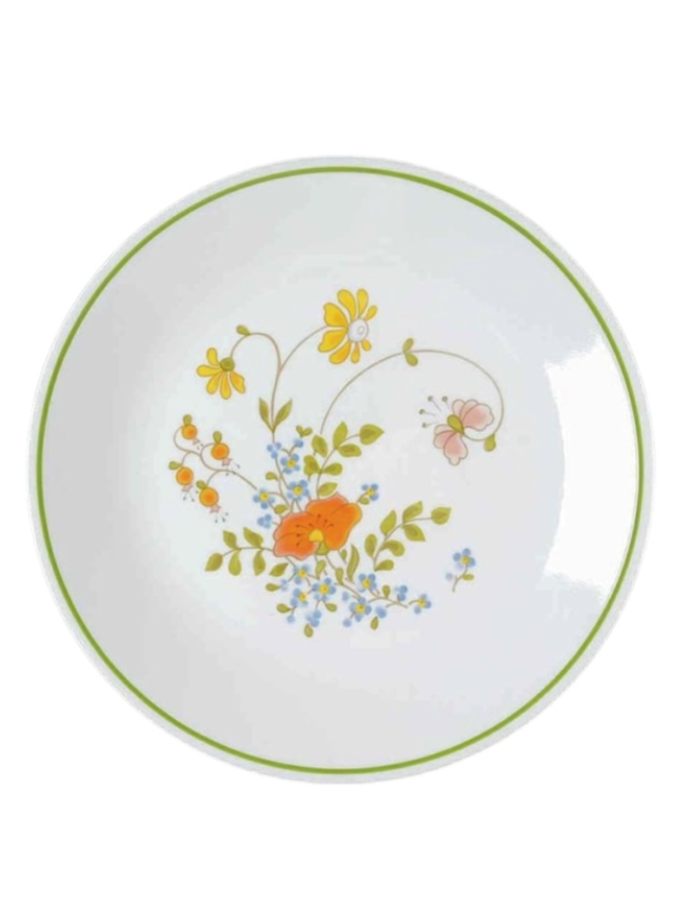 Corelle Wildflower Luncheon Plates – Set of 4, 8.5”